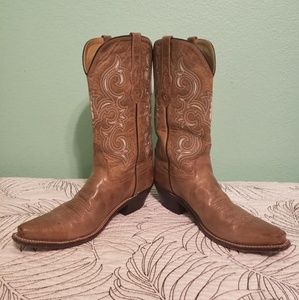 Tan Cowboy Boots